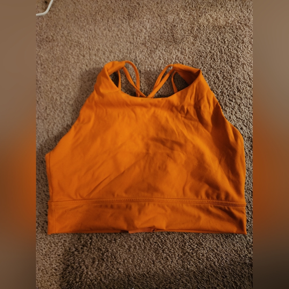 Orange Buffbunny Sports Bra